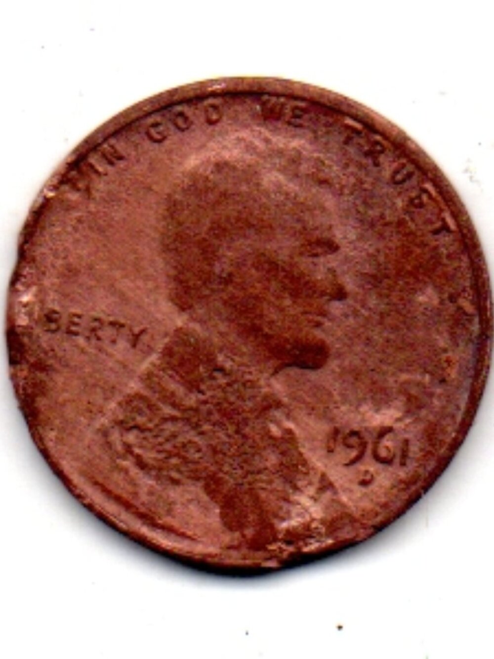 Vintage 1961 D Lincoln Cent